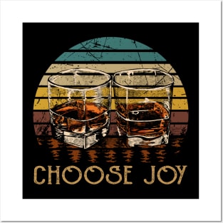 Choose Joy Whisky Mug Posters and Art